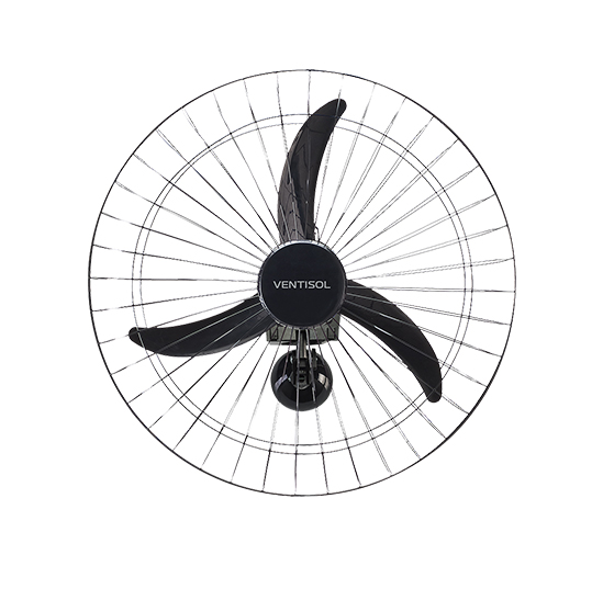 Ventilador de Parede 60 cm Preto Comercial - Ventisol