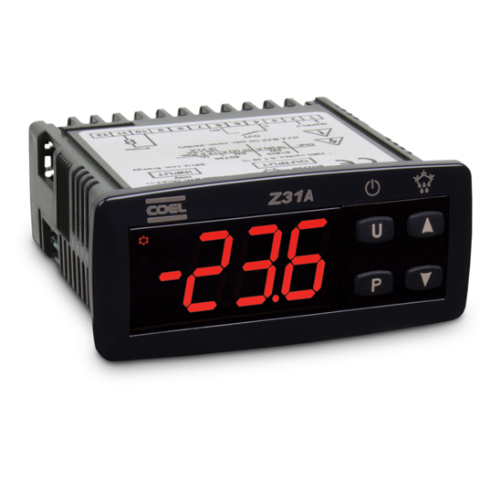 Controlador Z31AHR-P 100 a 240 VCA c/ 1 Sonda Display Standard Vermelho - Coel