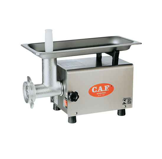 Picador de Carne Boca 8 Inox - CAF Mquinas