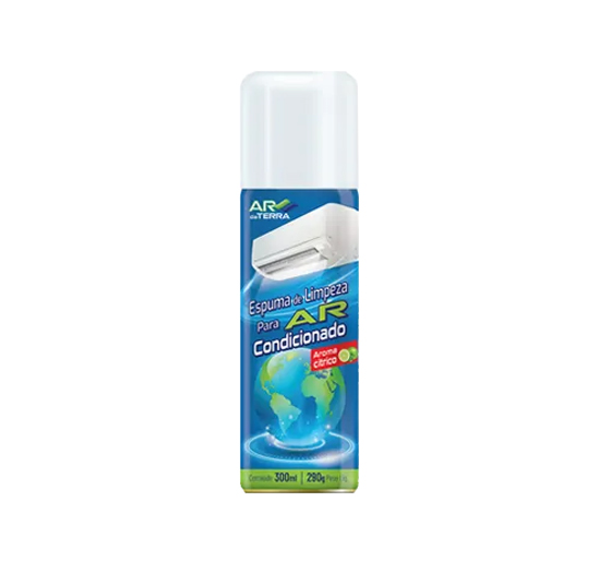 Espuma de Limpeza p/ Ar Condicionado Higienizador Ctrico 300 ml - Ar Da Terra