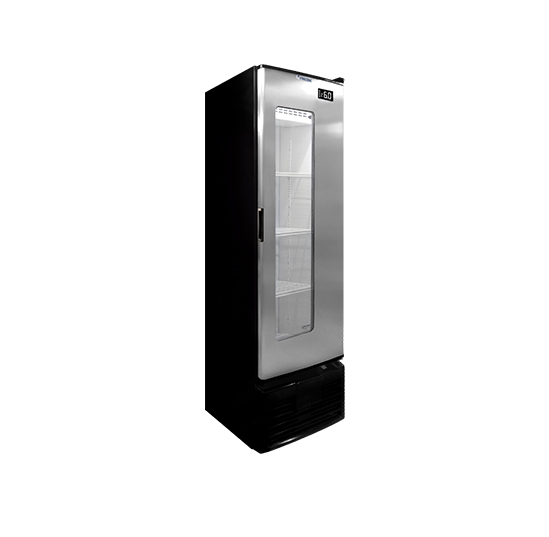 Cervejeira Slim 284 Litros VCFC 284 D Inox Porta Cega c/ Visor - Fricon