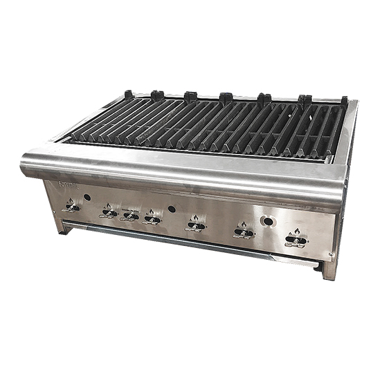 Char Broiler a Gs 78 cm Inox p/ Espetinho - Fritomaq