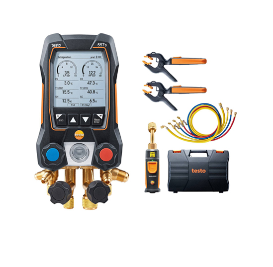  Manifold Digital Kit Smart Vcuo c/ Mangueira (0564 5572) 557s - Testo