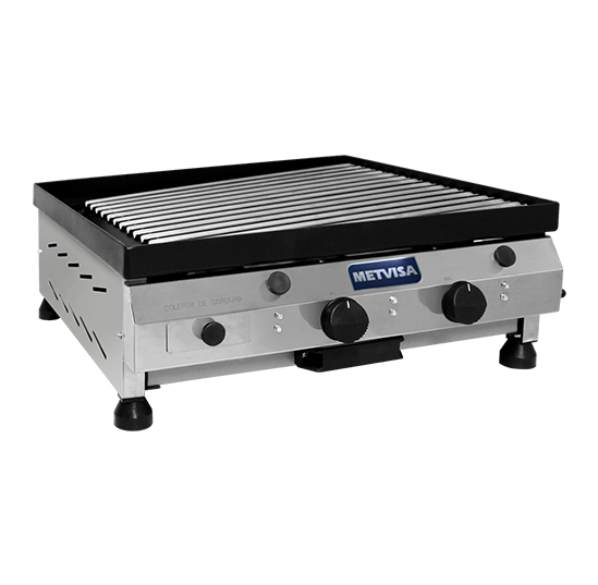 Char Broiler a Gs 56 x 56 cm CBG.06 - Metvisa