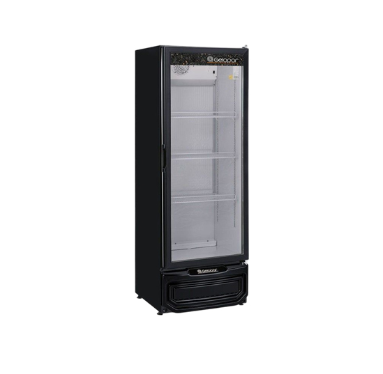 Refrigerador Vertical 410 Litros Porta de Vidro GPTU-40 Preto - Gelopar