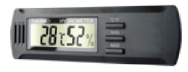  TERMO HIGROMETRO DIGITAL PORTATIL TEMPERATURA -5 A 50C / UMIDADE 30 A 90% - BT THM 3 - BRASITERM