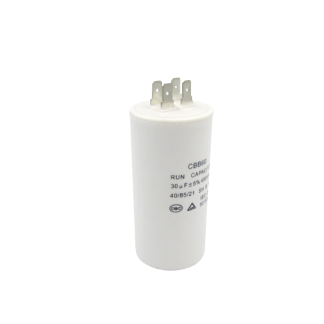 CAPACITOR LAVADORA COM 2 TERMINAIS E CORPO PLSTICO G.HVAC