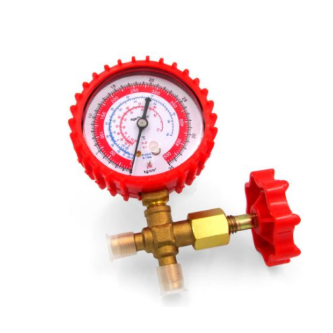 MANIFOLD ALTA 1 VIA SIMPLES PARA GS R22, R134A, R404A 0/500 PSI G.HVAC