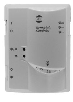 TERMOSTATO AMBIENTE ELETRONICO 15 A 31C 220V TVC BI1 01 - TVC-BI101 - SCE