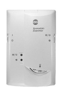 TERMOSTATO AMBIENTE ELETRONICO 15 A 31C 220V TVC PI1 01 - SCE